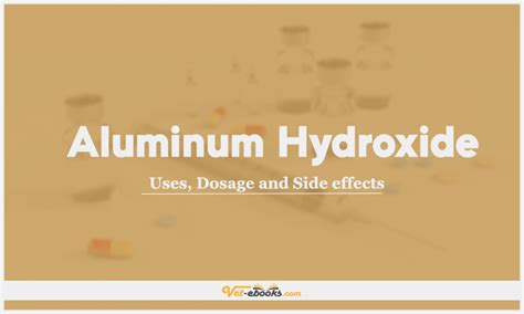 aluminum hydroxide gel for dogs|aluminum hydroxide side effects dogs.